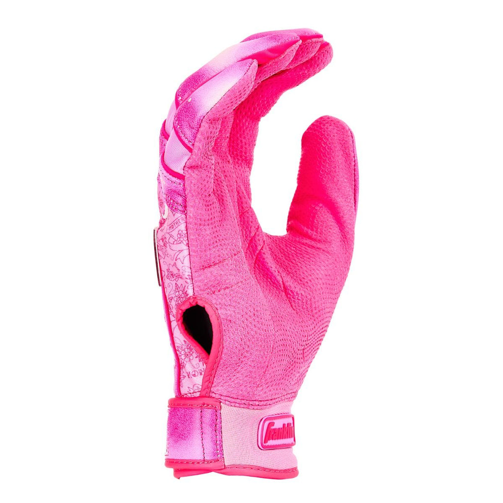 Franklin Pink “Mom” Batting Gloves – Cabretta Leather, Limited Edition Mother’s Day Tribute