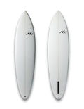 Modern Single Fin - Frothy White