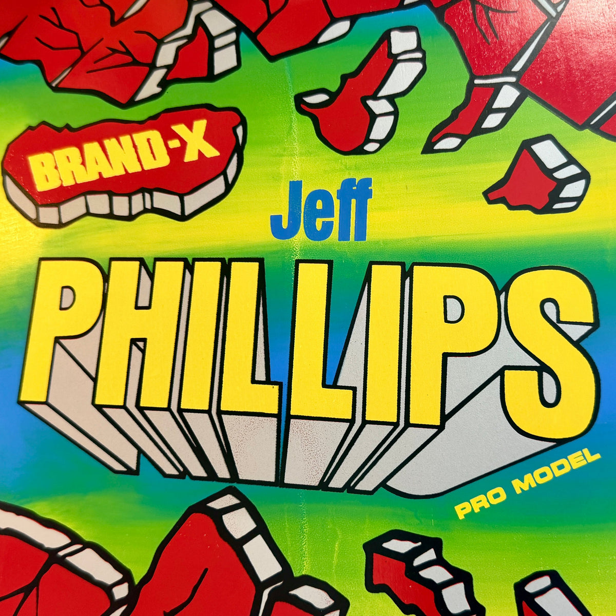Jeff Phillips BREAKOUT Limited Edition Series, HAND-PAINTED COMPLETE SET-UP (1 of 12)