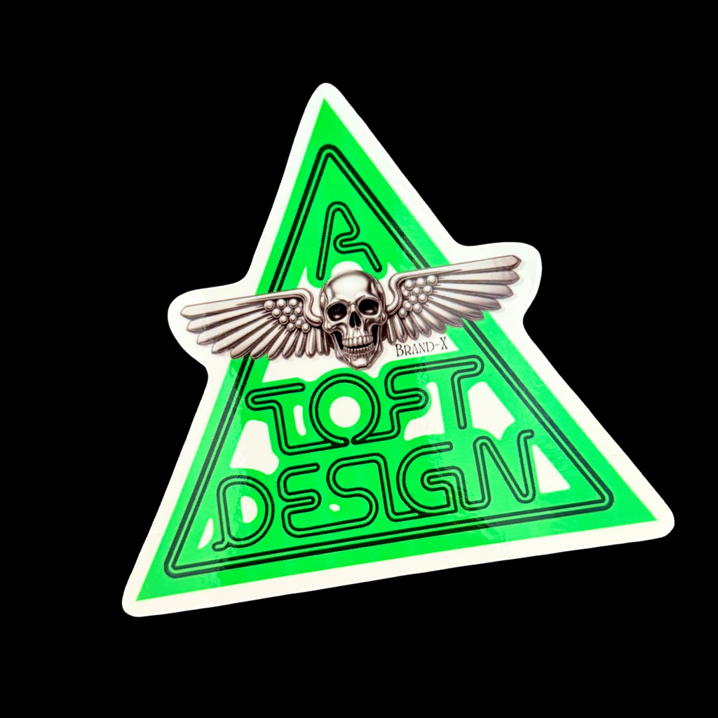 Brand-X Lonnie Toft Design Sticker 4.3"