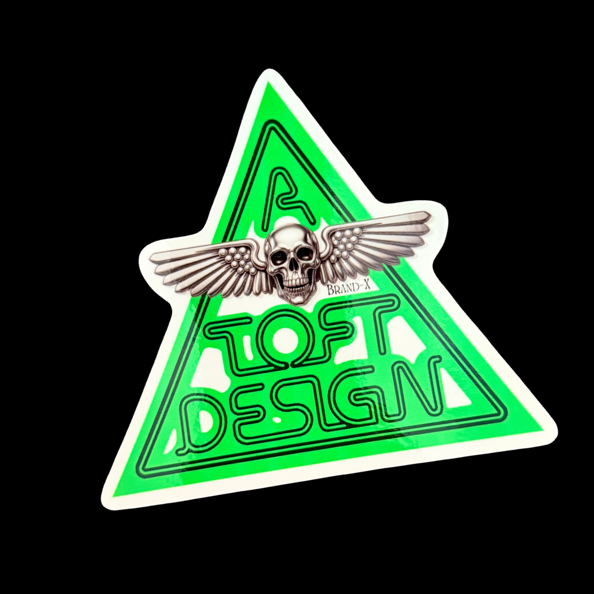 Brand-X Lonnie Toft Design Sticker 4.3"