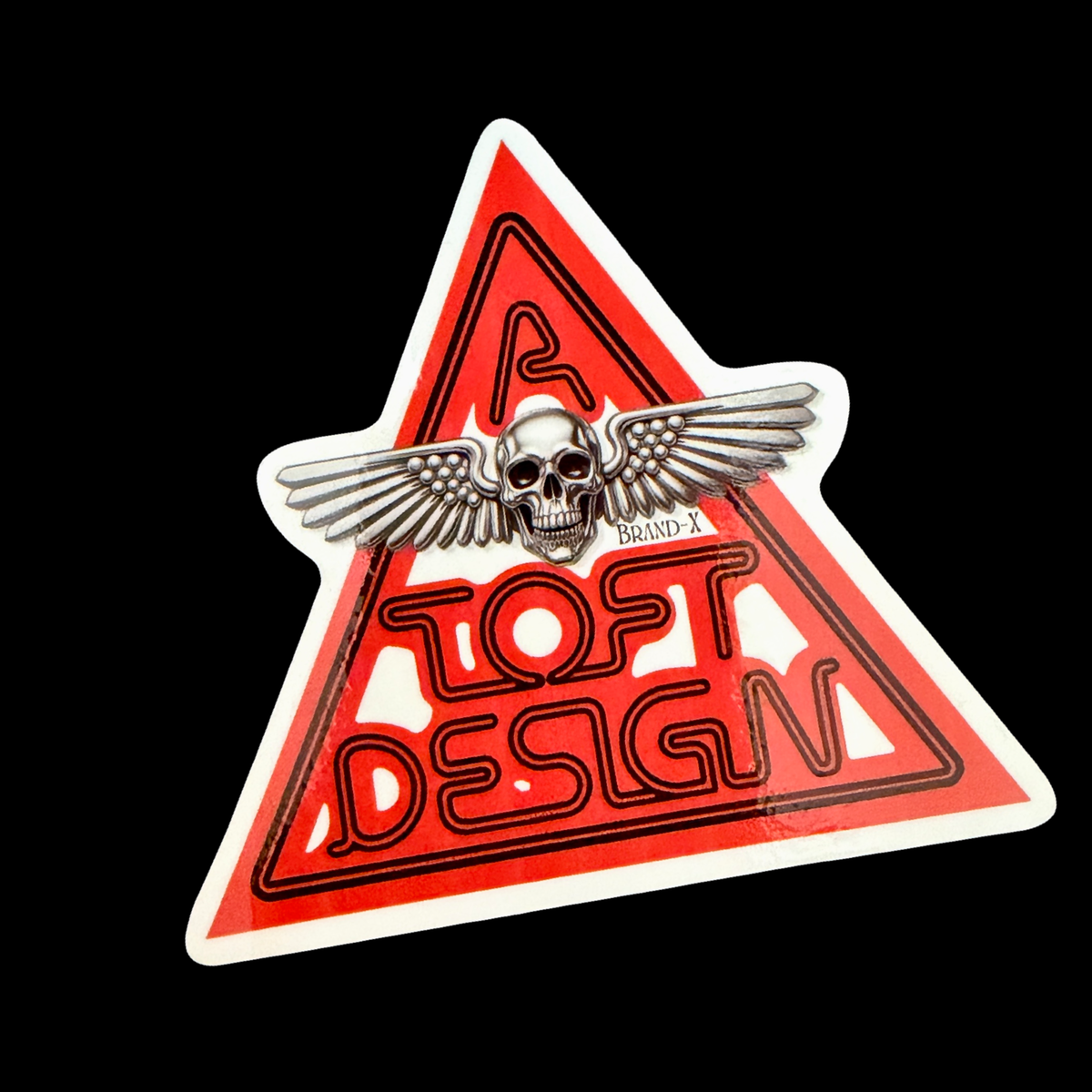 Brand-X Lonnie Toft Design Sticker 4.3"