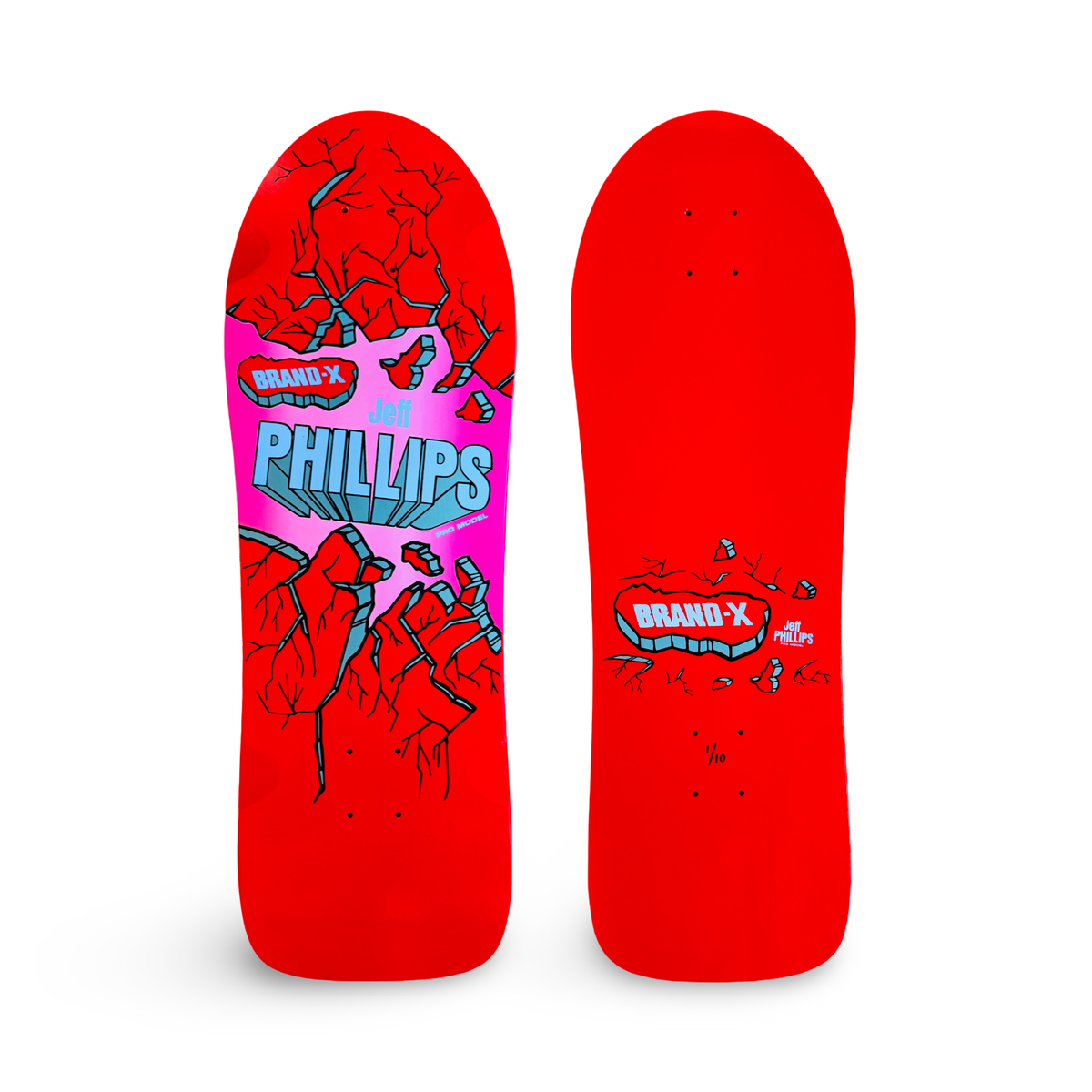Jeff Phillips BREAKOUT Limited Edition Series, HAND-PAINTED Deck (1 of 10)