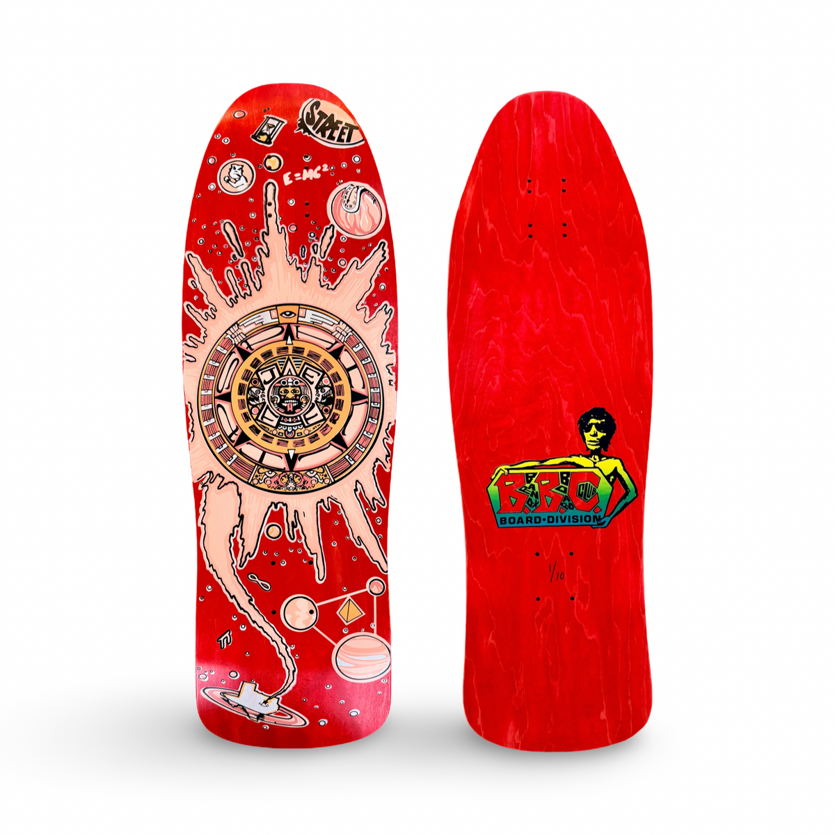 Jeff Phillips AZTEC Limited Edition, HAND PAINTED BBC Deck (1 of 10)