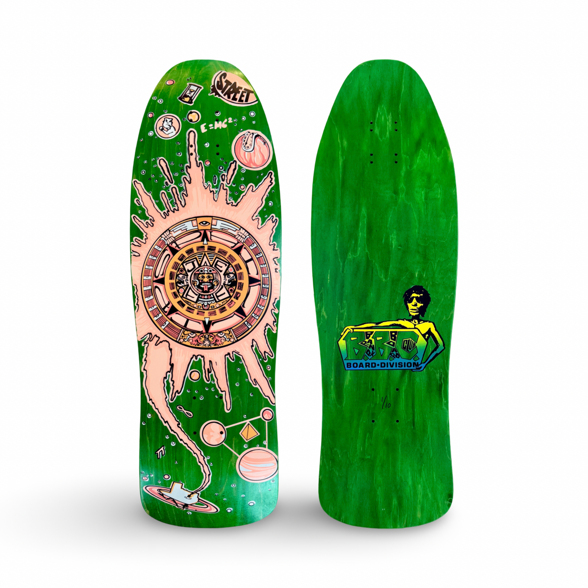 Jeff Phillips AZTEC Limited Edition, HAND PAINTED BBC Deck (1 of 10)