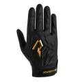 Phenom Elite Quantum Fierce Youth & Adult Padded Football Gloves - Gold Rush Black