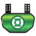 Phenom Elite Football Back Plate - Green Lantern